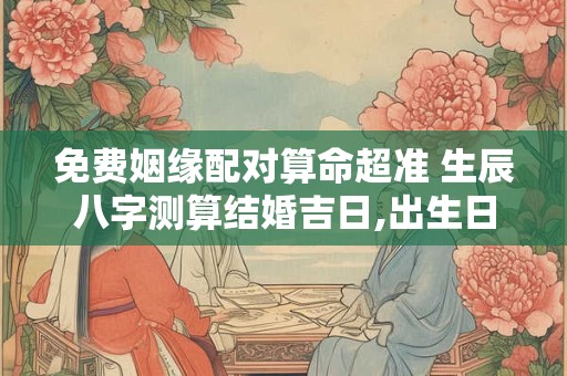 免费姻缘配对算命超准 生辰八字测算结婚吉日,出生日期五行查询 免费姻缘配对算命超准 生辰八字测算结婚吉日,出生日期五行查询