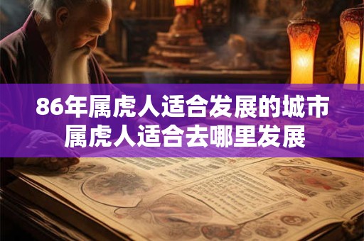 86年属虎人适合发展的城市 属虎人适合去哪里发展