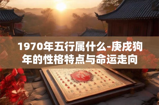 1970年五行属什么-庚戌狗年的性格特点与命运走向