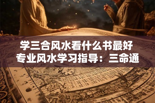 学三合风水看什么书最好 专业风水学习指导：三命通会哪个版本好