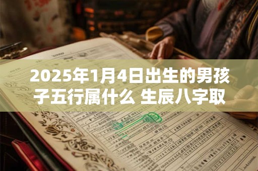 2025年1月4日出生的男孩子五行属什么 生辰八字取名