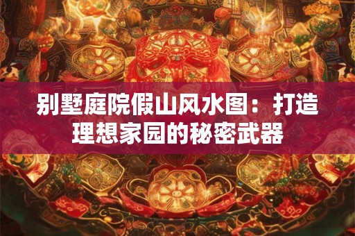 别墅庭院假山风水图：打造理想家园的秘密武器