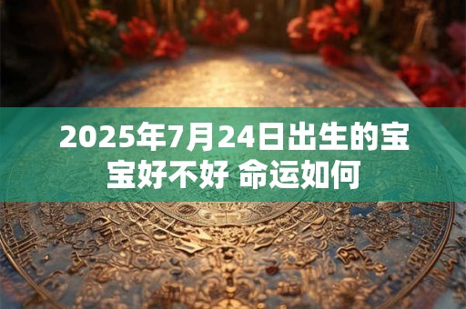 2026年7月24日出生的宝宝好不好 命运如何 2026年7月24日出生的宝宝好不好 命运如何
