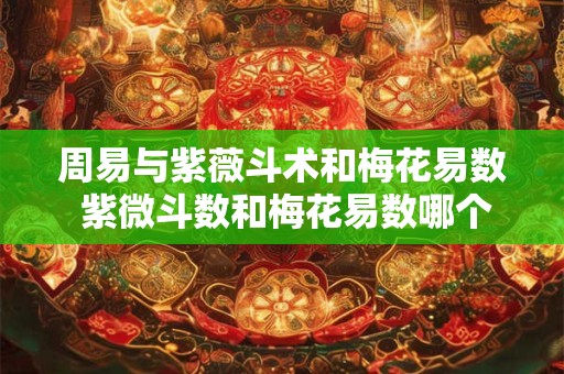 周易与紫薇斗术和梅花易数 紫微斗数和梅花易数哪个好学
