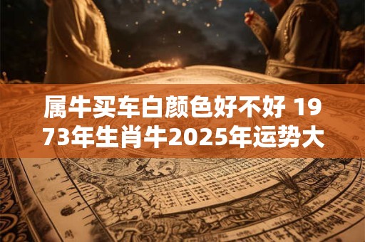 属牛买车白颜色好不好 1973年生肖牛2025年运势大全