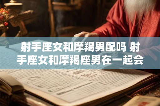 射手座女和摩羯男配吗 射手座女和摩羯座男在一起会幸福吗