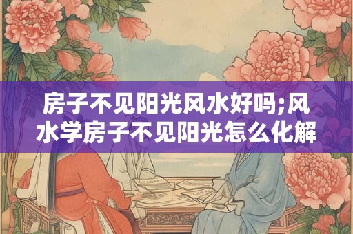 房子不见阳光风水好吗;风水学房子不见阳光怎么化解