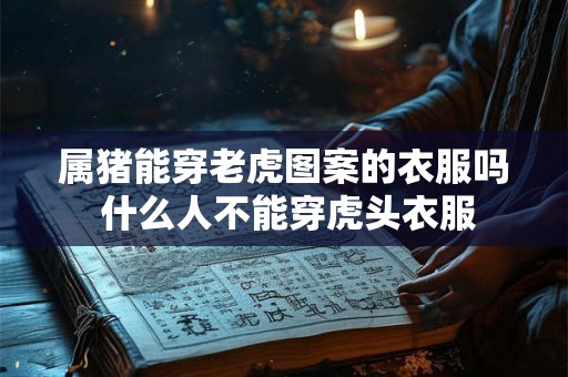 属猪能穿老虎图案的衣服吗 什么人不能穿虎头衣服