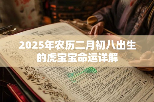 2025年农历二月初八出生的虎宝宝命运详解