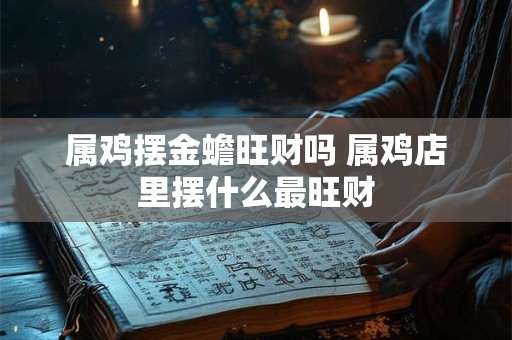 属鸡摆金蟾旺财吗 属鸡店里摆什么最旺财