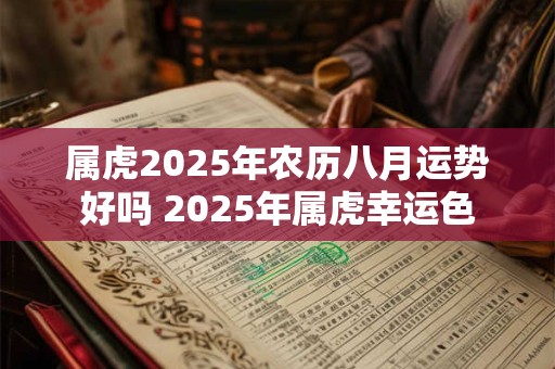 属虎2025年农历八月运势好吗 2025年属虎幸运色