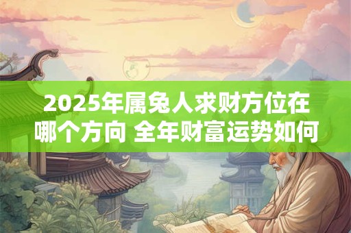 2025年属兔人求财方位在哪个方向 全年财富运势如何
