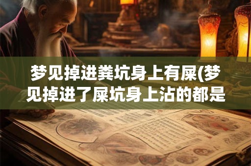 详细阅读:梦见掉进粪坑身上有屎(梦见掉进了屎坑身上沾的都是屎) 梦见掉进粪坑身上有屎(梦见掉进了屎坑身上沾的都是屎)