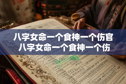 八字女命一个食神一个伤官 八字女命一个食神一个伤官代表什么