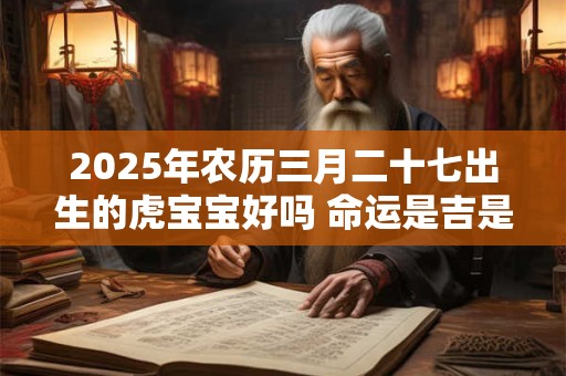 2025年农历三月二十七出生的虎宝宝好吗 命运是吉是凶