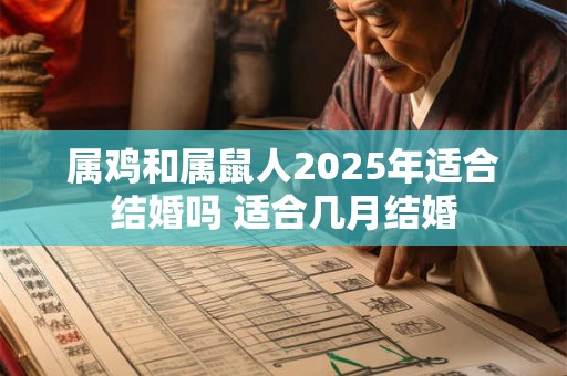 属鸡和属鼠人2025年适合结婚吗 适合几月结婚 属鸡和属鼠人2025年适合结婚吗 适合几月结婚