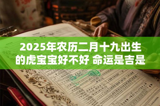 2025年农历二月十九出生的虎宝宝好不好 命运是吉是凶