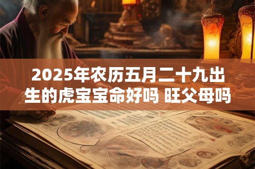 2025年农历五月二十九出生的虎宝宝命好吗 旺父母吗
