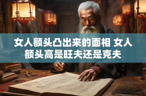 女人额头凸出来的面相 女人额头高是旺夫还是克夫