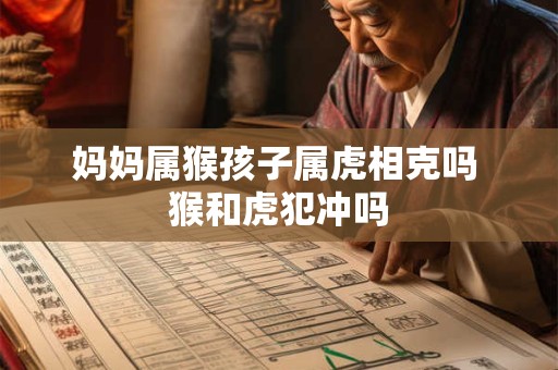 妈妈属猴孩子属虎相克吗 猴和虎犯冲吗