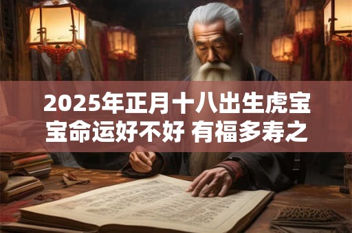 2025年正月十八出生虎宝宝命运好不好 有福多寿之命