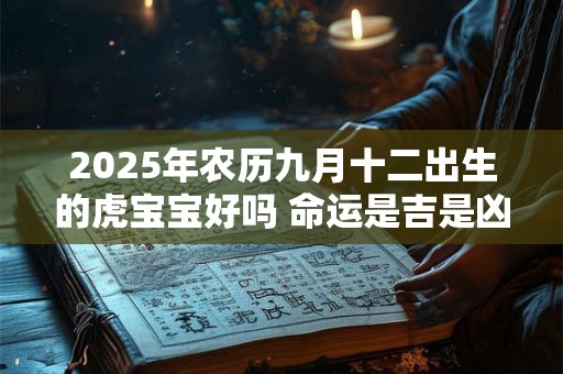2025年农历九月十二出生的虎宝宝好吗 命运是吉是凶