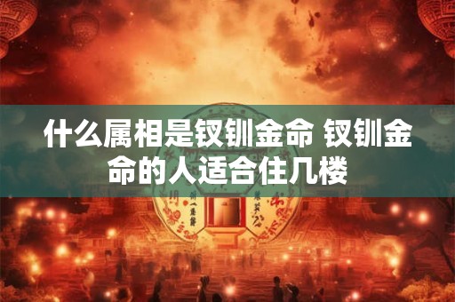 什么属相是钗钏金命 钗钏金命的人适合住几楼 什么属相是钗钏金命 钗钏金命的人适合住几楼