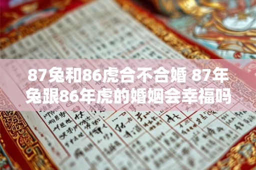 87兔和86虎合不合婚 87年兔跟86年虎的婚姻会幸福吗