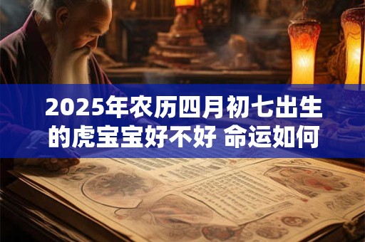 2025年农历四月初七出生的虎宝宝好不好 命运如何