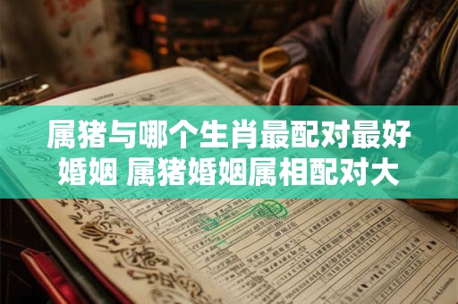 属猪与哪个生肖最配对最好婚姻 属猪婚姻属相配对大全