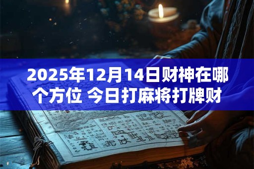 2025年12月14日财神在哪个方位 今日打麻将打牌财神方位！