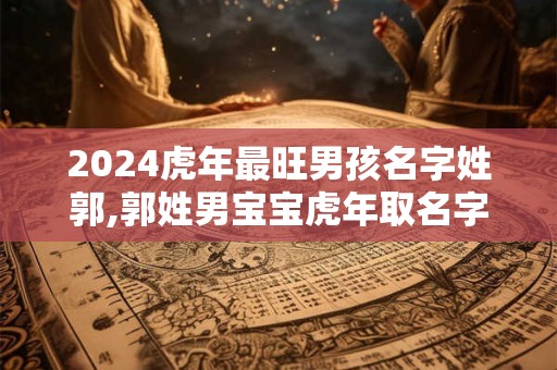 2024虎年最旺男孩名字姓郭,郭姓男宝宝虎年取名字