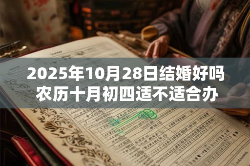2025年10月28日结婚好吗 农历十月初四适不适合办酒席