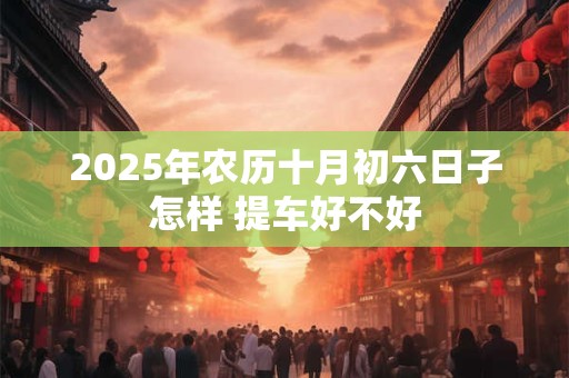 2025年农历十月初六日子怎样 提车好不好