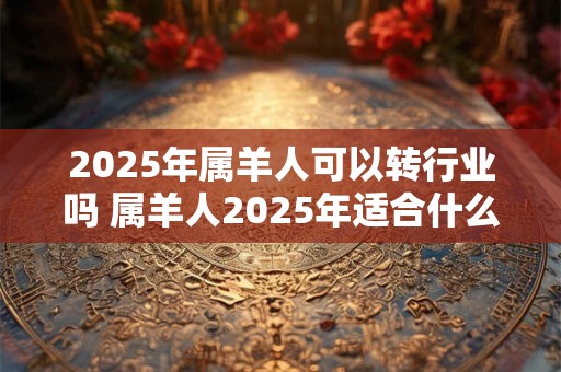 2025年属羊人可以转行业吗 属羊人2025年适合什么职业