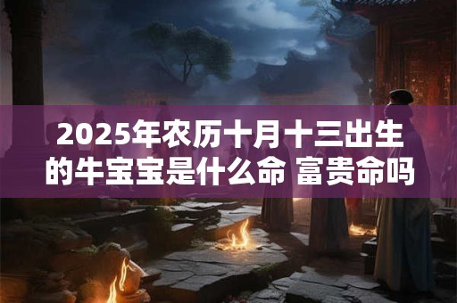 2025年农历十月十三出生的牛宝宝是什么命 富贵命吗