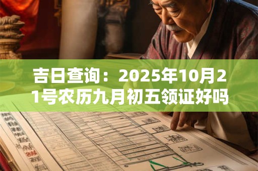 吉日查询：2025年10月21号农历九月初五领证好吗