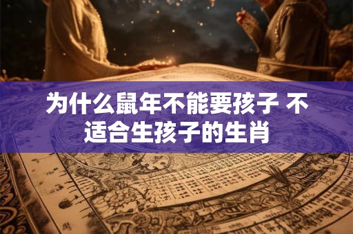为什么鼠年不能要孩子 不适合生孩子的生肖