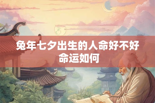 兔年七夕出生的人命好不好 命运如何