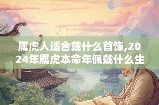 属虎人适合戴什么首饰,2024年属虎本命年佩戴什么生肖