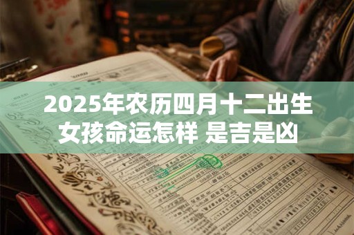 2025年农历四月十二出生女孩命运怎样 是吉是凶 2025年农历四月十二出生女孩命运怎样 是吉是凶