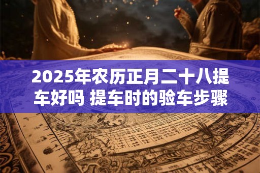2025年农历正月二十八提车好吗 提车时的验车步骤