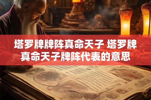 塔罗牌牌阵真命天子 塔罗牌真命天子牌阵代表的意思