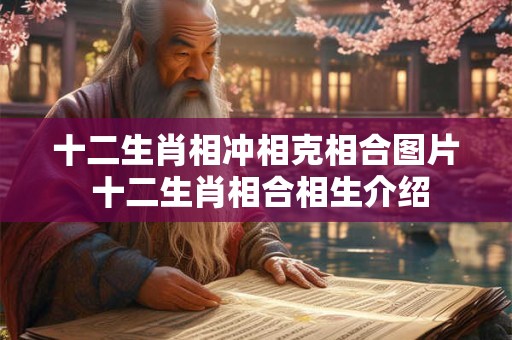 十二生肖相冲相克相合图片 十二生肖相合相生介绍