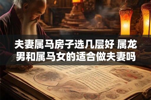 夫妻属马房子选几层好 属龙男和属马女的适合做夫妻吗