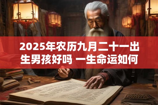 2025年农历九月二十一出生男孩好吗 一生命运如何