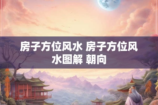 房子方位风水 房子方位风水图解 朝向