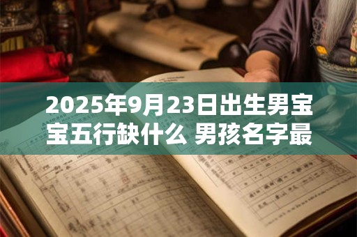 2025年9月23日出生男宝宝五行缺什么 男孩名字最新免费版