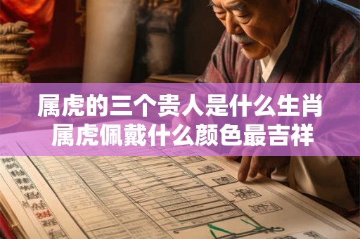 属虎的三个贵人是什么生肖 属虎佩戴什么颜色最吉祥呢