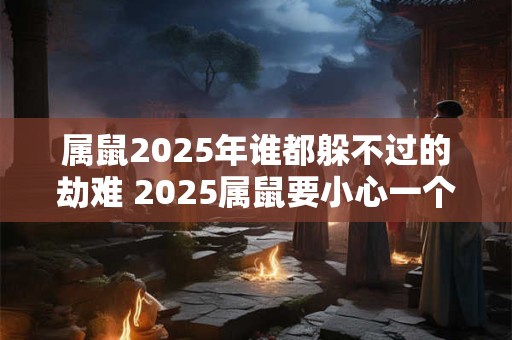 属鼠2025年谁都躲不过的劫难 2025属鼠要小心一个人